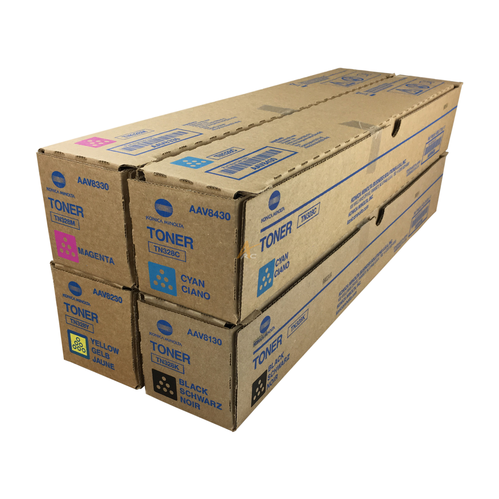 toner e cartucce - AAV8450 Konica Minolta cartuccia toner ciano (AAV8450, TN328C) 28.000 pagine
